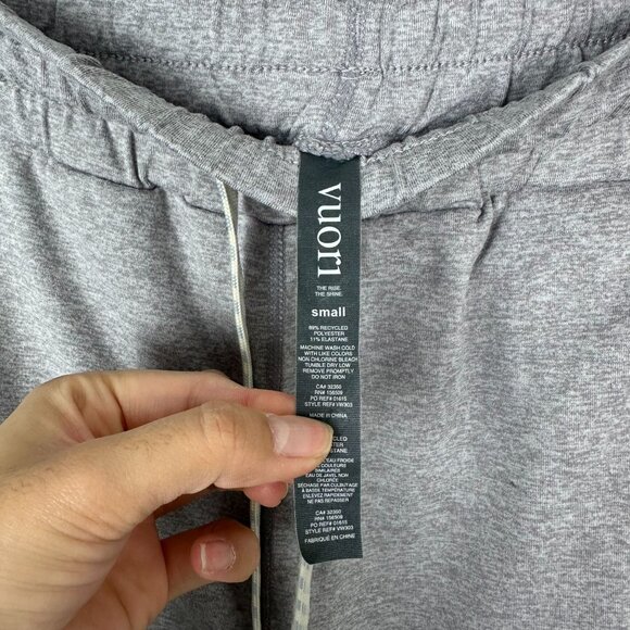 Vuori Women's Performance Jogger S Grey Athletic Athleisure Activewear Stretch - Picture 5 of 8